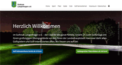 Desktop Screenshot of golfclub-langenhagen.de